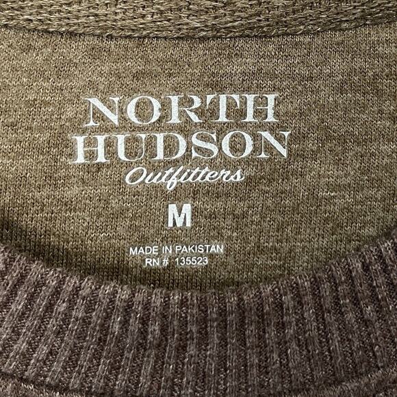 North Hudson Outfitters Men's Brown SweatShirt Sz/M - Picture 12 of 13